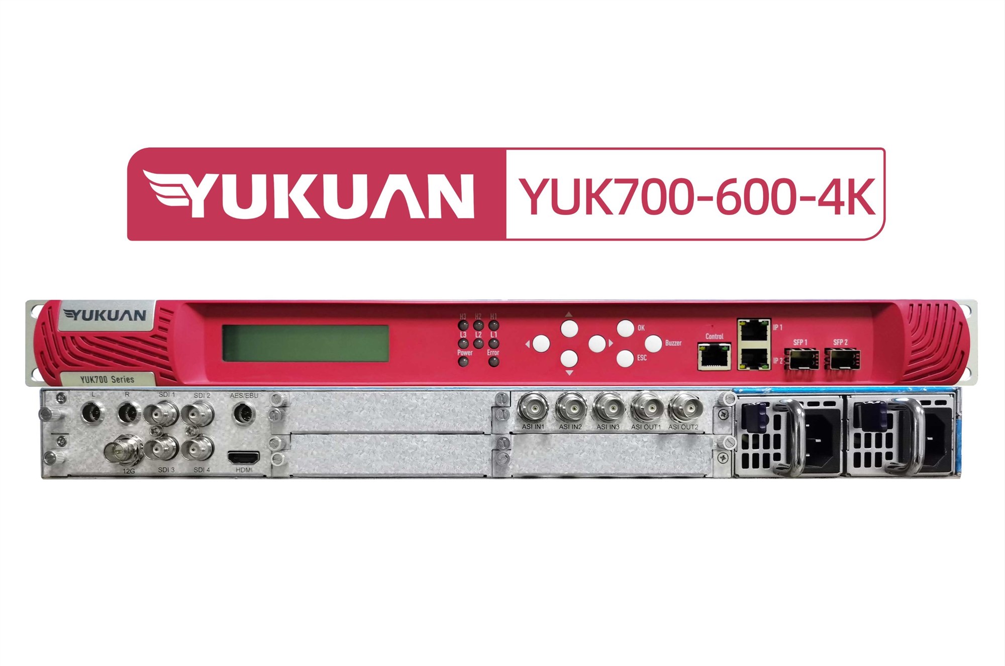 YUK700-600-4K 4K解码器
